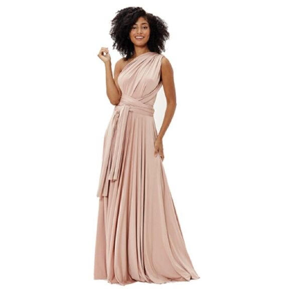 NWT Twobirds Classic Ballgown Bridesmaids versatile Dress Sz 0-12  Host Pick - Picture 1 of 6